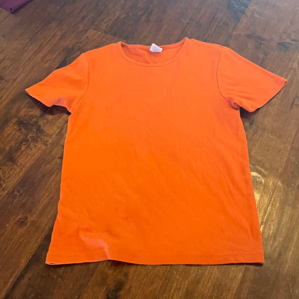 Women’s orange cotton t shirt
